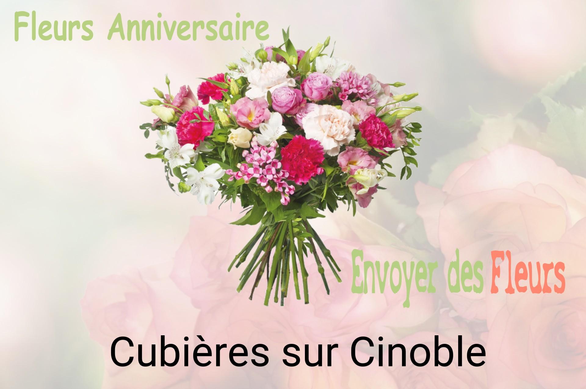 Bouquet de fleurs d’anniversaire livré à Cubières-sur-Cinoble