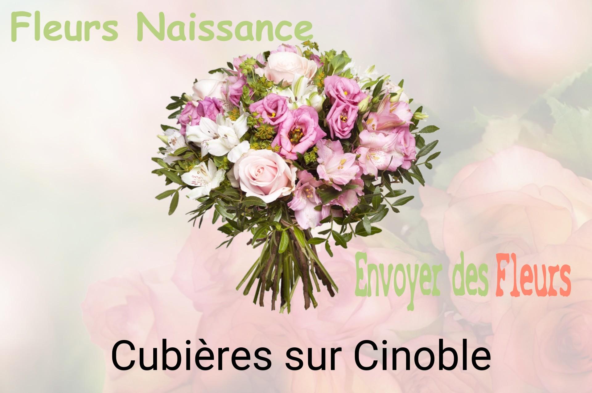 Bouquet de fleurs de naissance livré à Cubières-sur-Cinoble